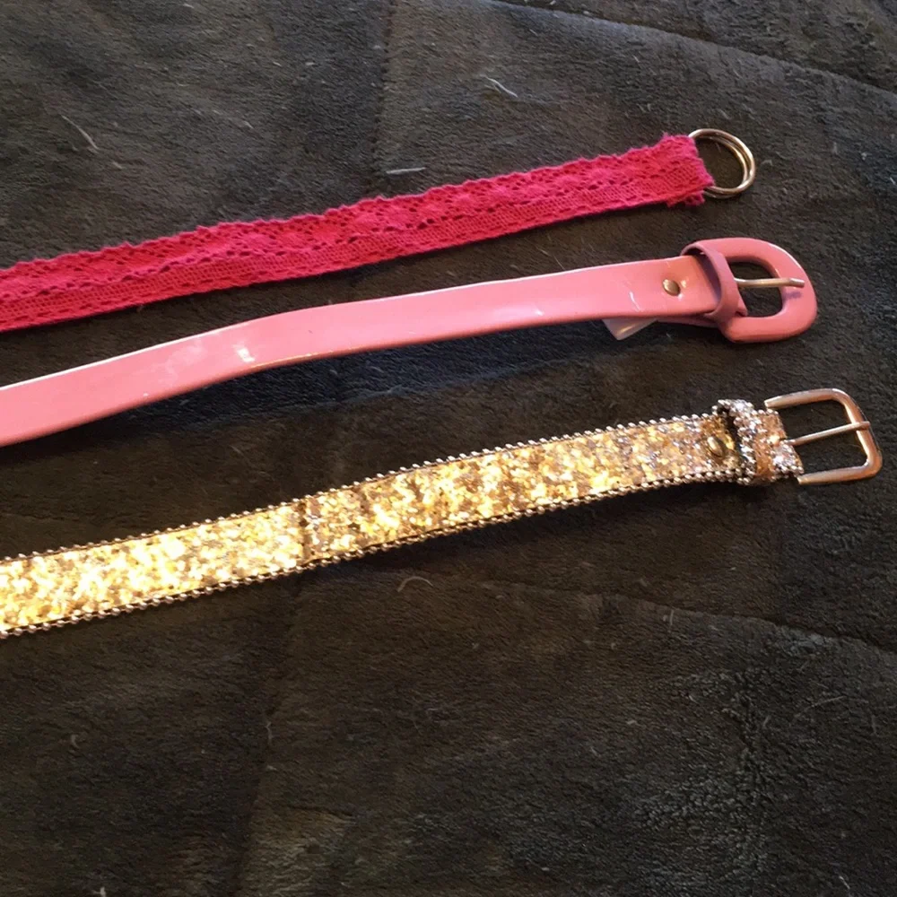 3 belts Size 7/8